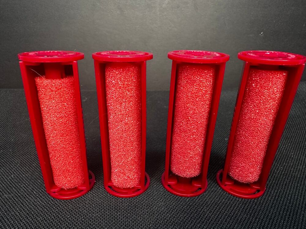 (4) Richard Caruso Molecular Replacement Rollers; size PETITE; no damage